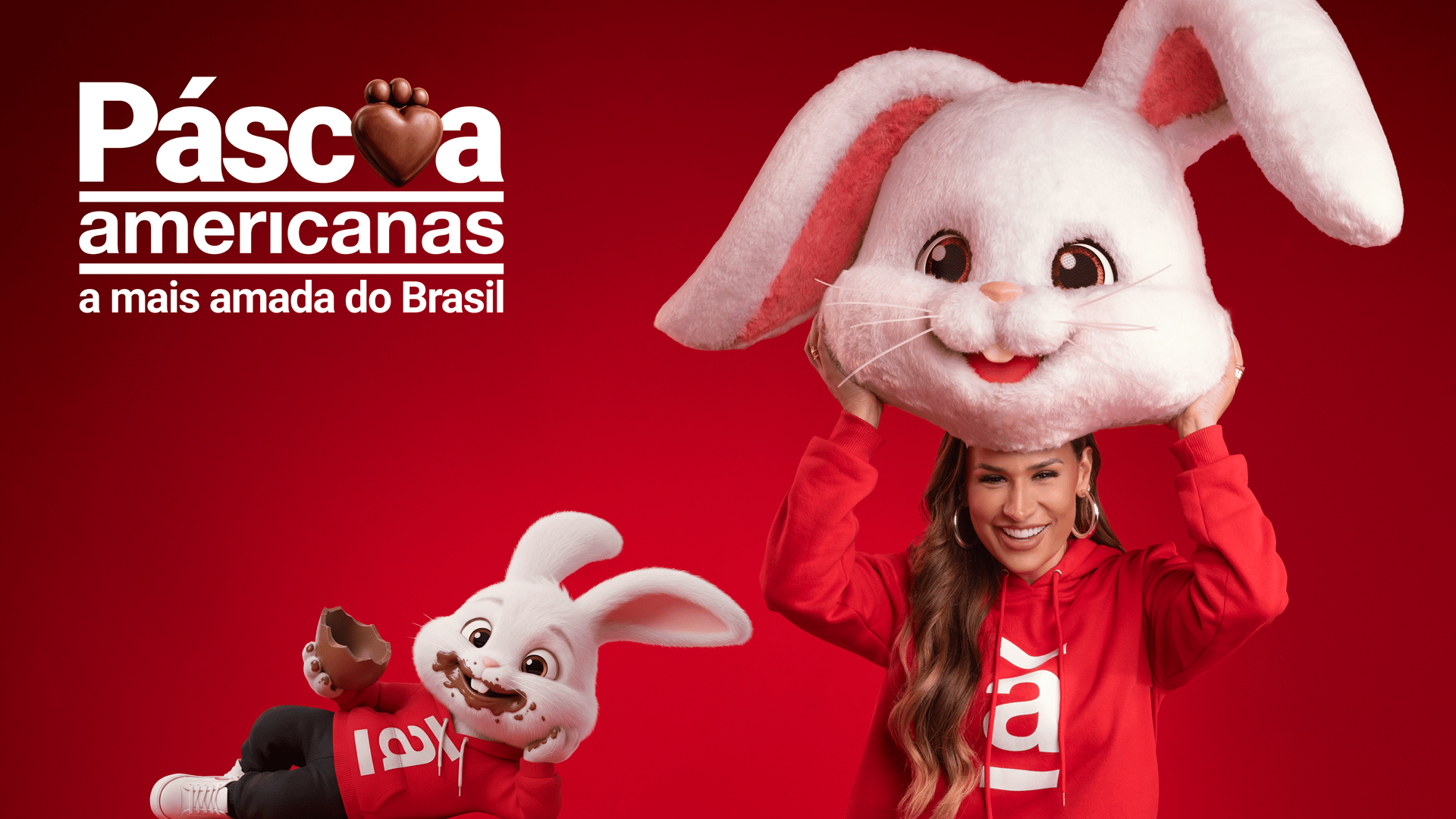 Americanas lança campanha de Páscoa com Simone Mendes e aposta em experiência nas lojas