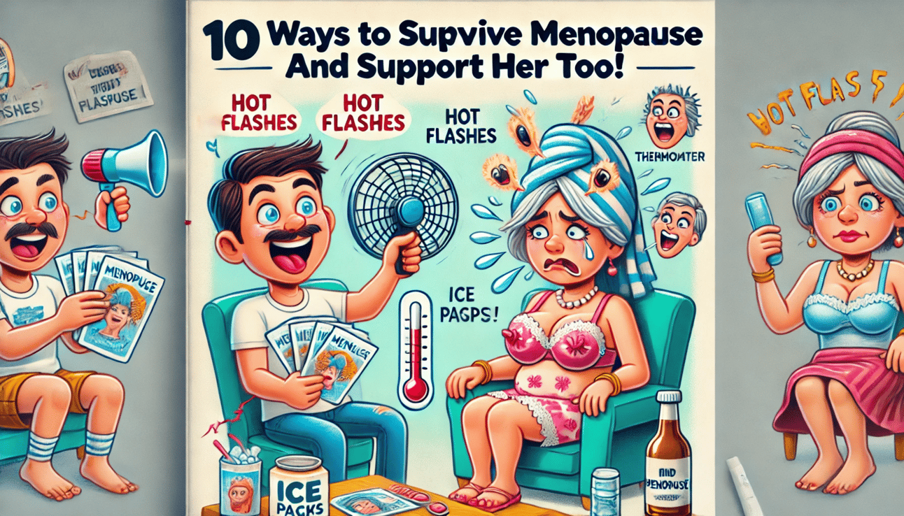 10 Ways to Support Your Wife Through Menopause: A Guide for Men