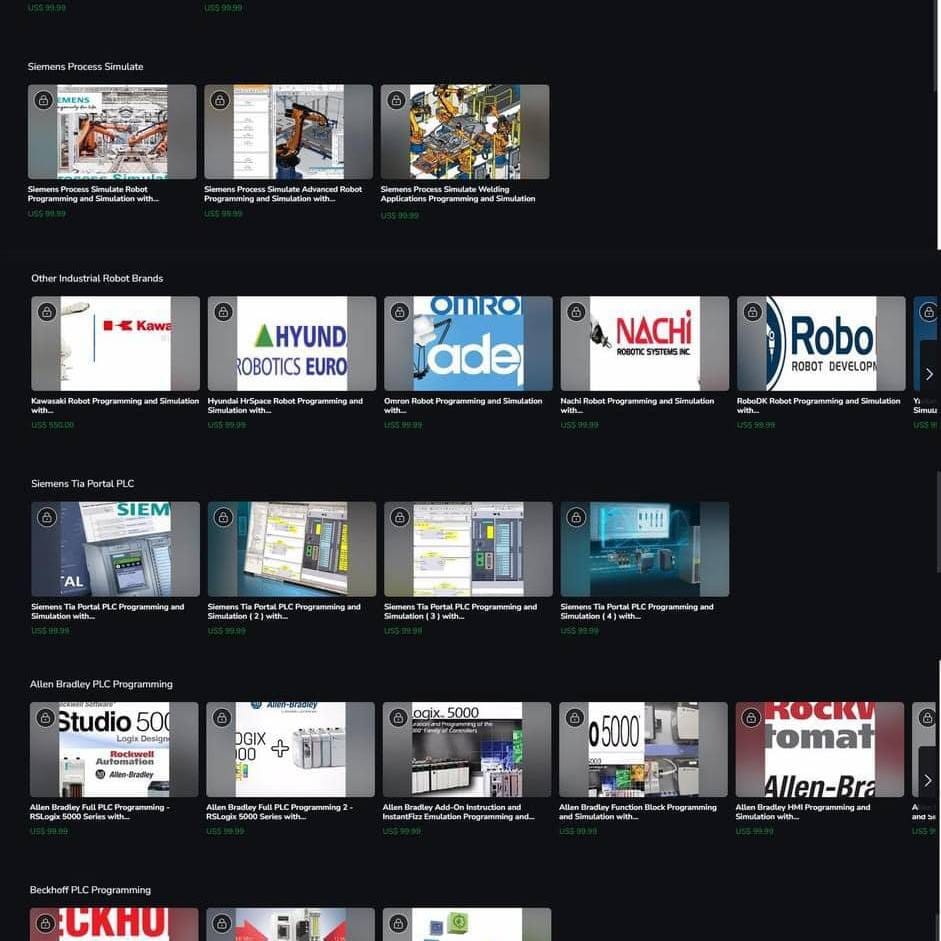 Join Our Industrial Robot ( ABB , Fanuc, Kuka and Others ) & PLC ( Siemens , Allen Bradley and Others ) Trainings