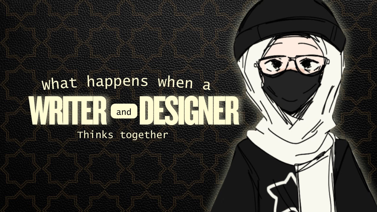 What Happens When a Writer Thinks Like a Designer?