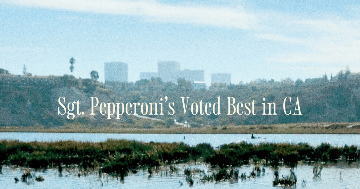 Sgt. Pepperoni's Voted Best in CA