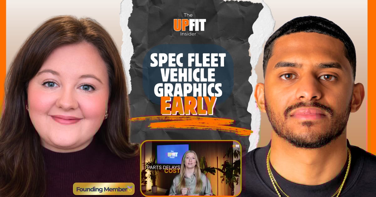 Fleet Vehicle Graphics: Spec Early or Pay Later