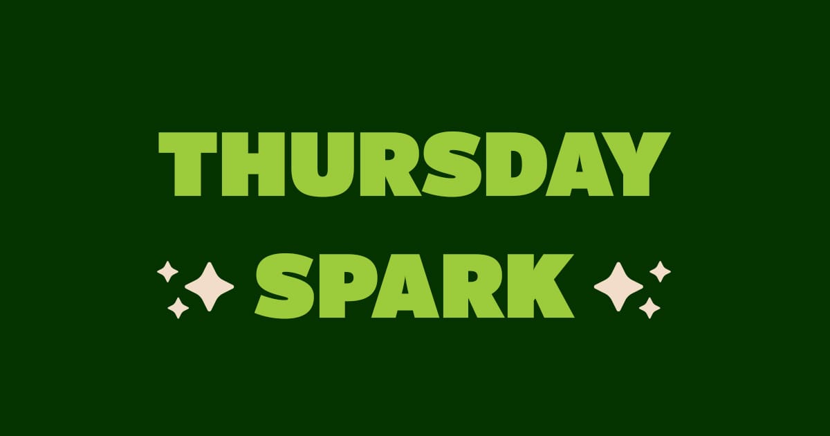 A brand-new visual ASMR gallery, this week’s featured post, and a spark full of clarity 🍋‍🟩