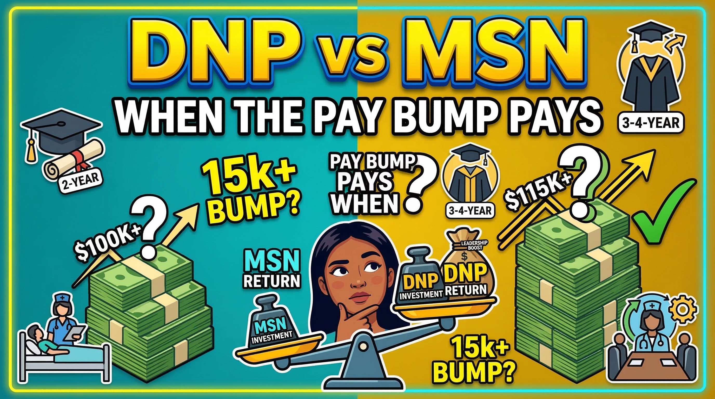 DNP vs MSN: When the pay bump pays