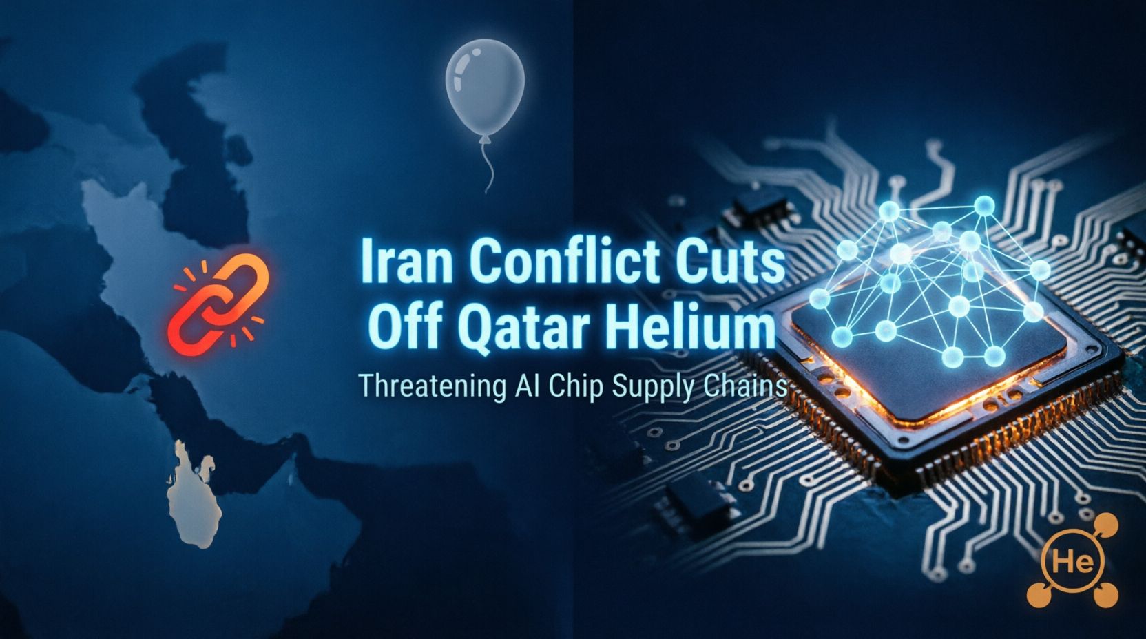 Helium shock threatens AI chip supply chains