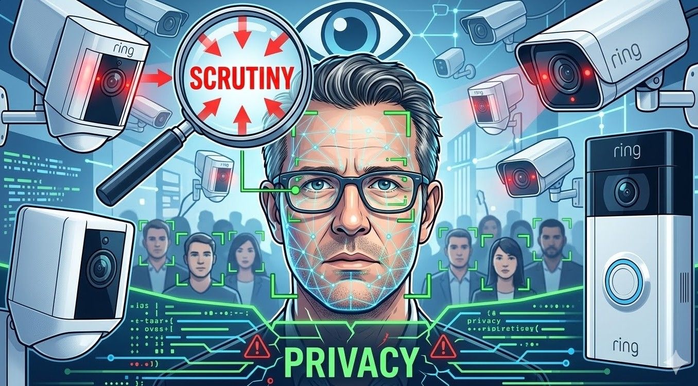 Ring's Jamie faces scrutiny over facial recognition. What was he thinking!