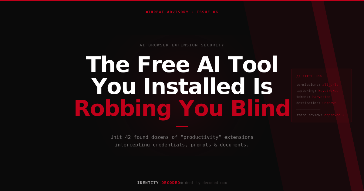 The Free AI Tool You Installed Last Week Is Robbing You Blind
