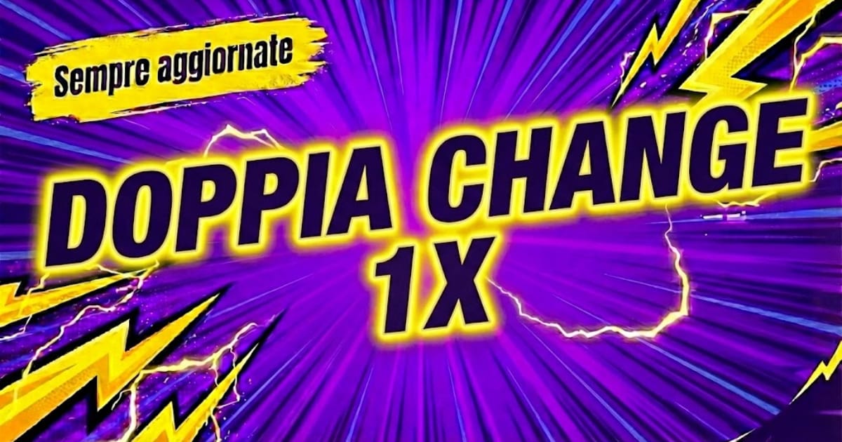 💎 DOPPIA CHANCE 1X 12-02-26