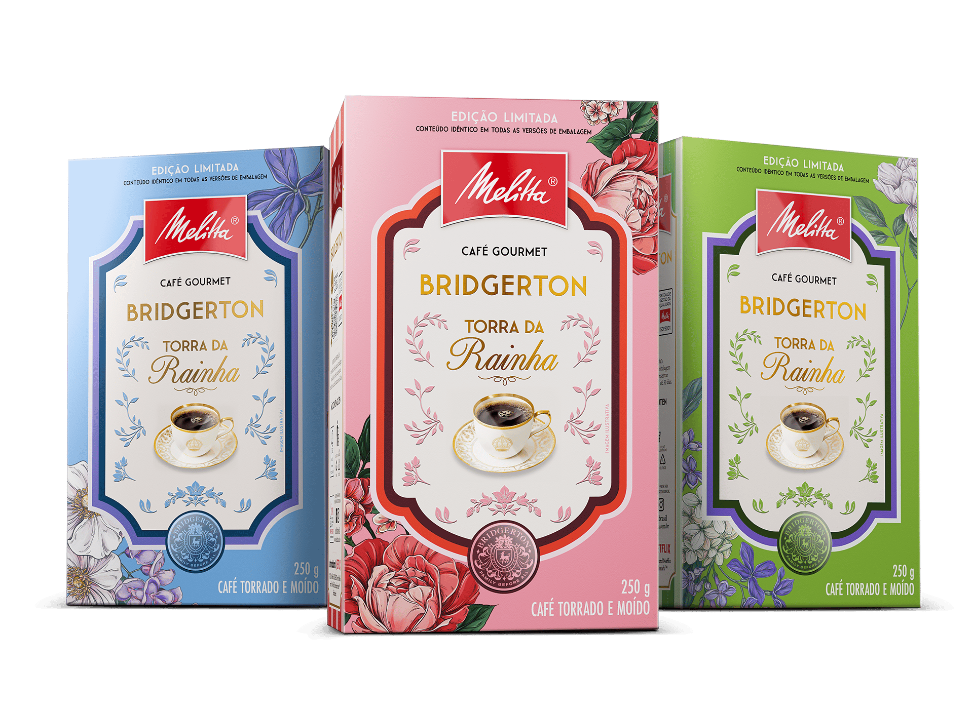 Melitta entra no universo Bridgerton com café gourmet em edição limitada inspirado na realeza