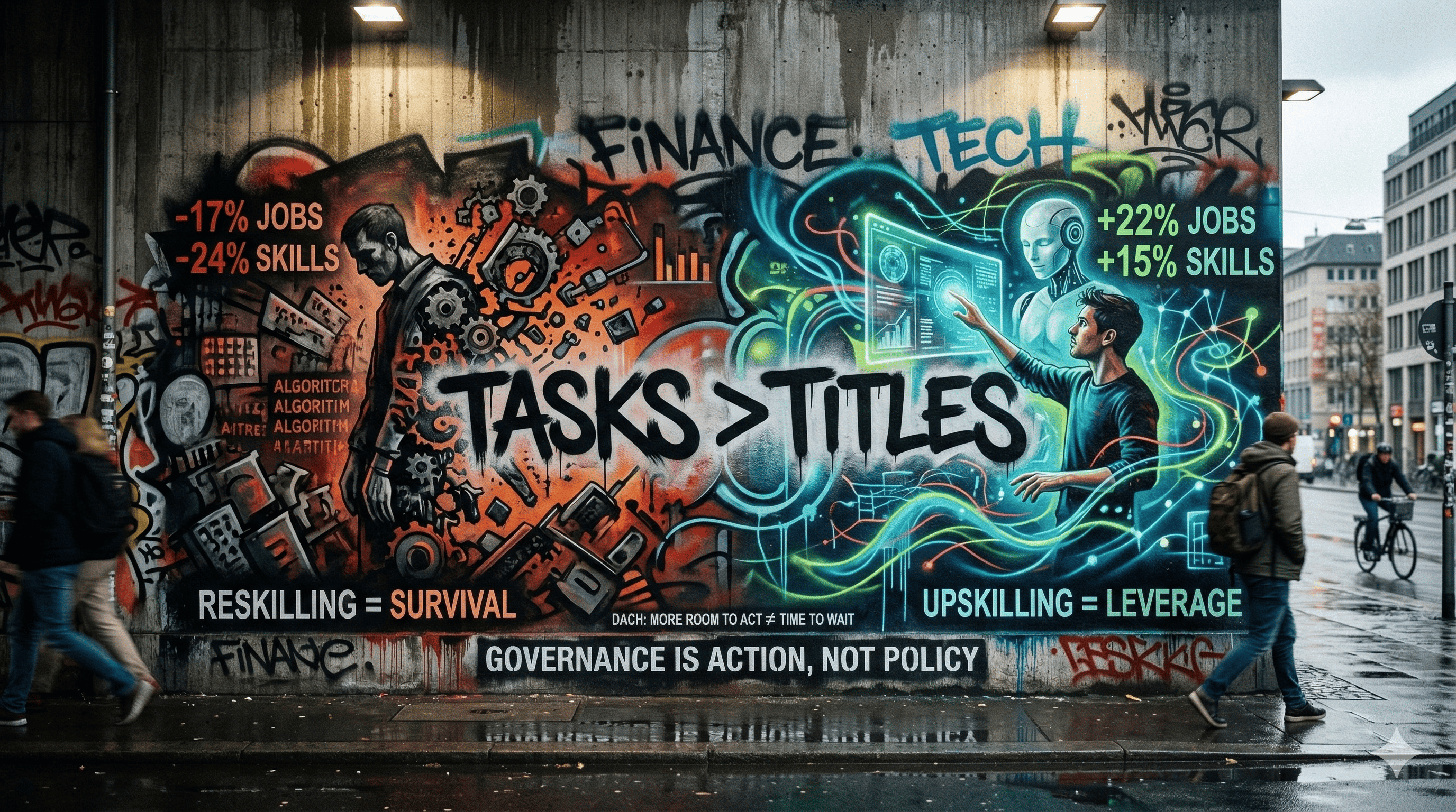 KI und Arbeit: die Verschiebung, die neuen Rollen und die Aufgaben daraus