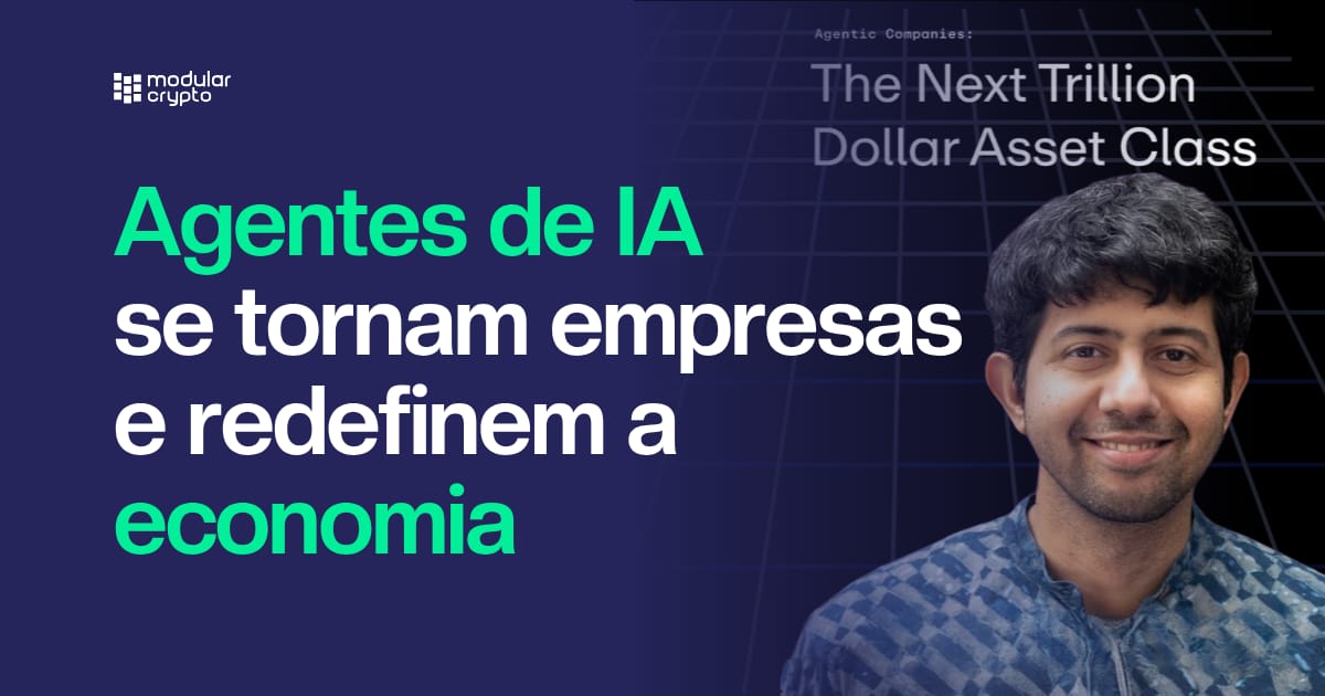 🔲 Agentes de IA podem se tornar empresas e redefinir a economia digital