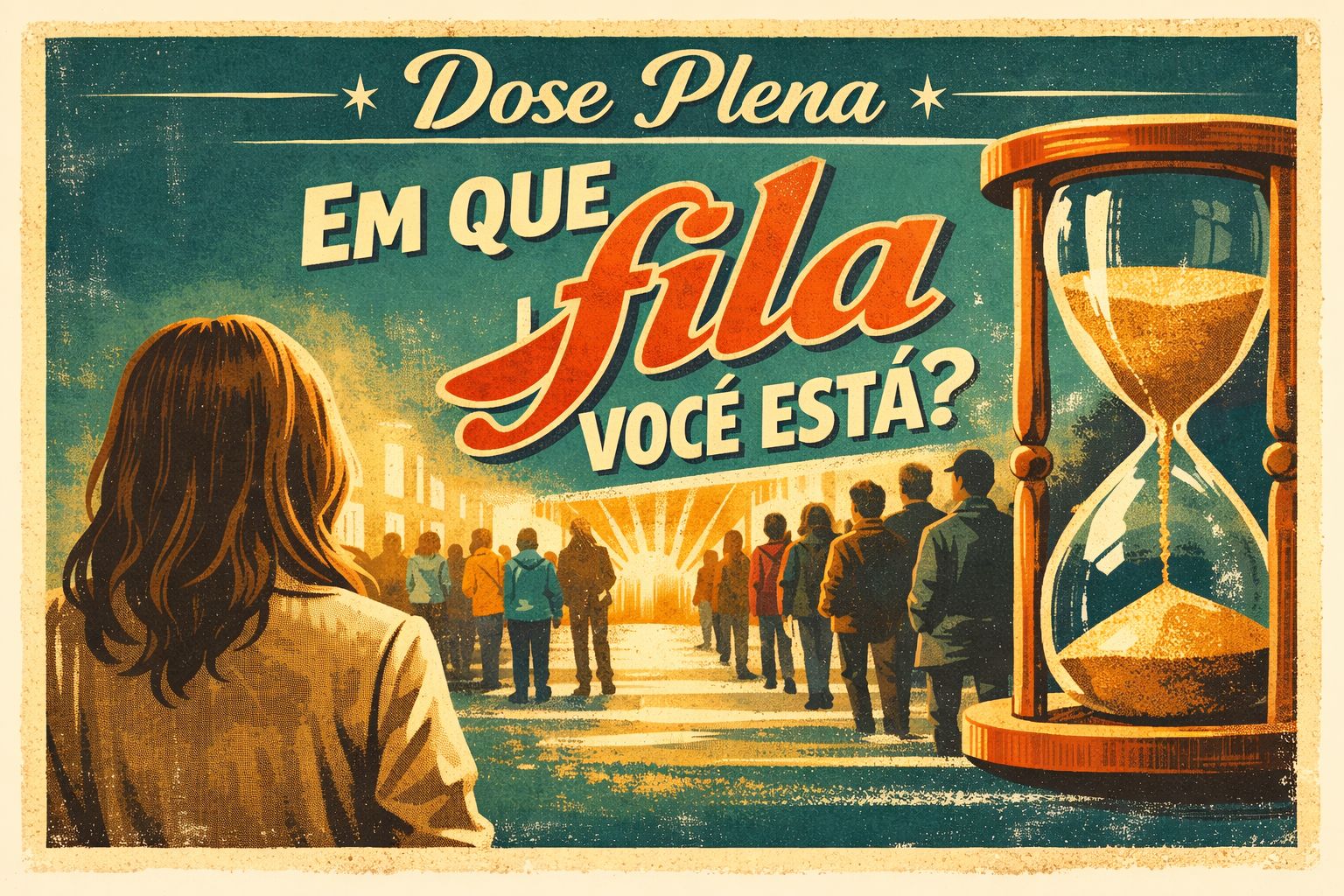 Em que fila você está?