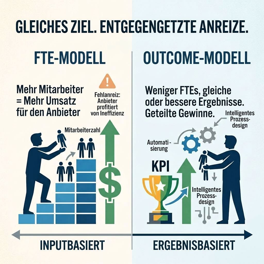 Outcome-Based Contracting im Outsourcing: Der stille Paradigmenwechsel