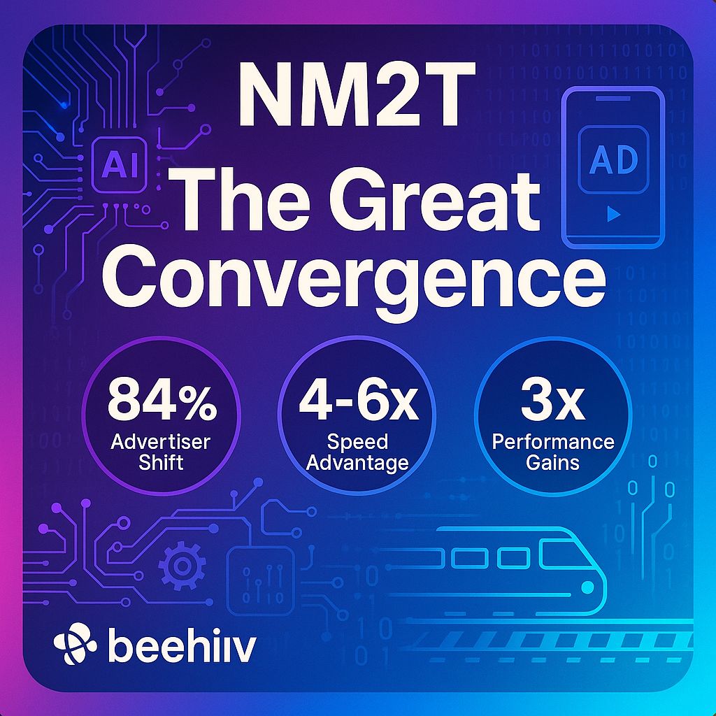 NM2T (Never Miss The Train) - Weekly AI & AdTech Intelligence Report