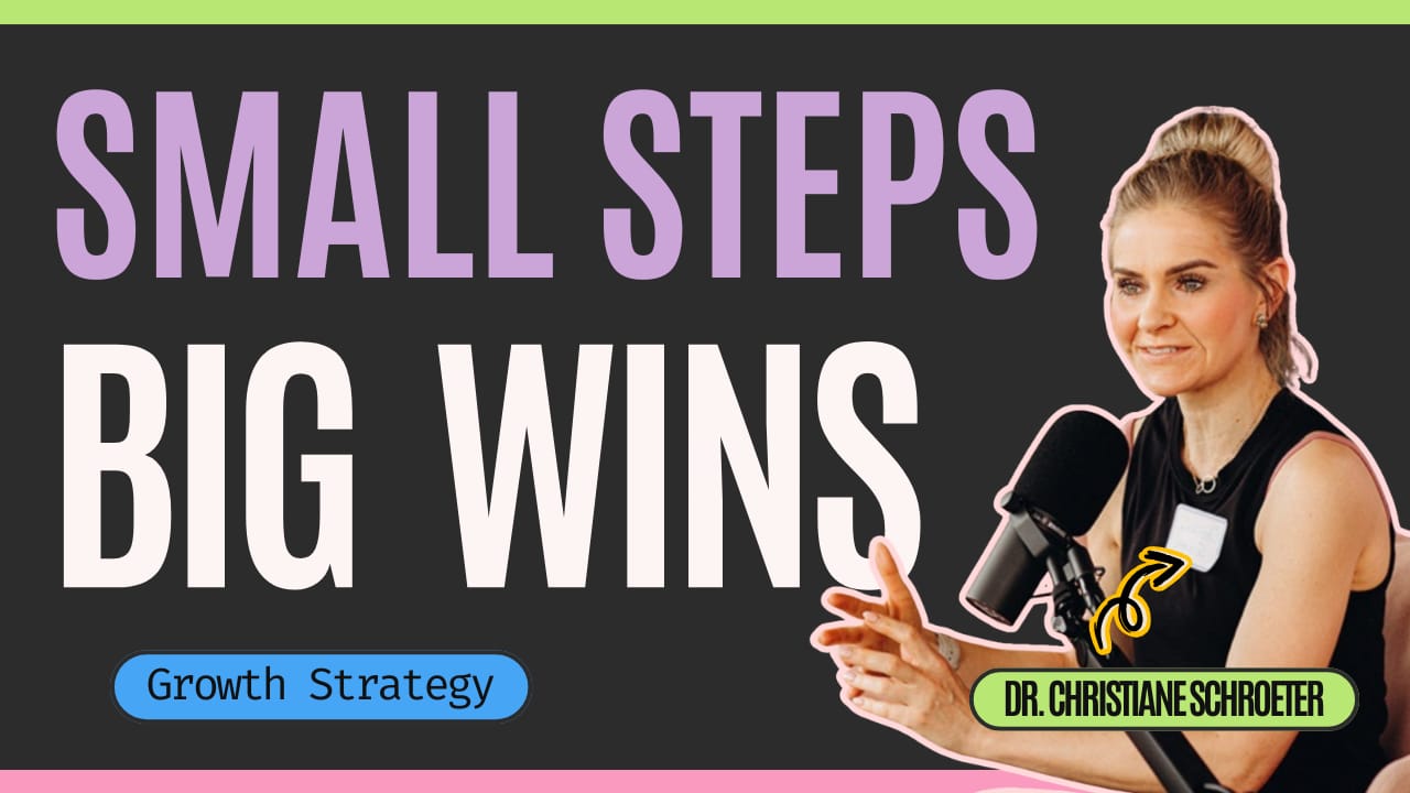 Stop Hustling, Start Growing: Dr. Christiane Schroeter's Framework for Sustainable Business Growth