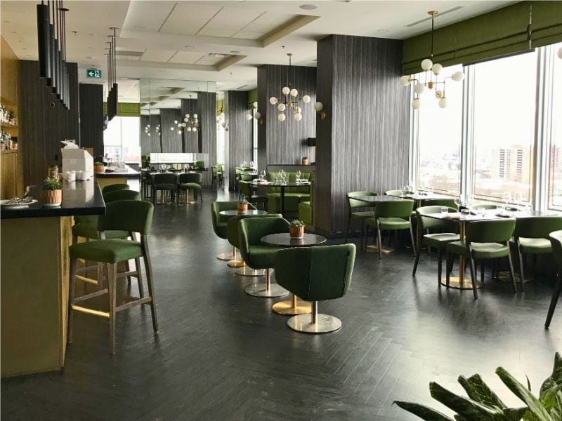 Great view, great food?