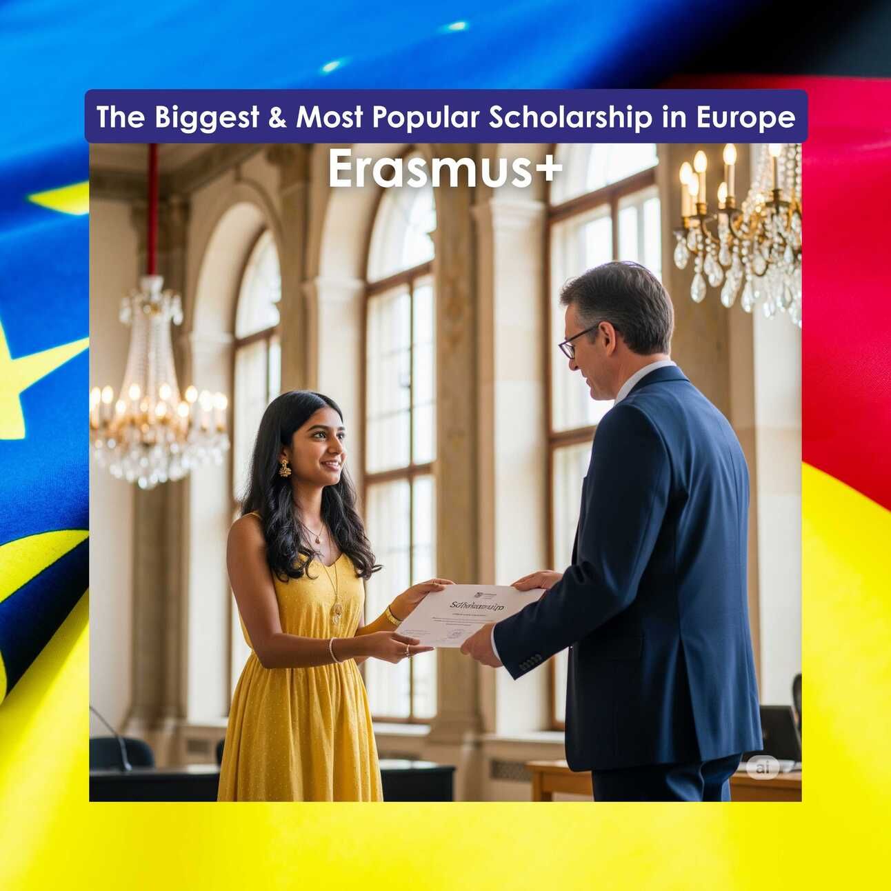 Erasmus is the Biggest & Most Popular Scholarship in Europe