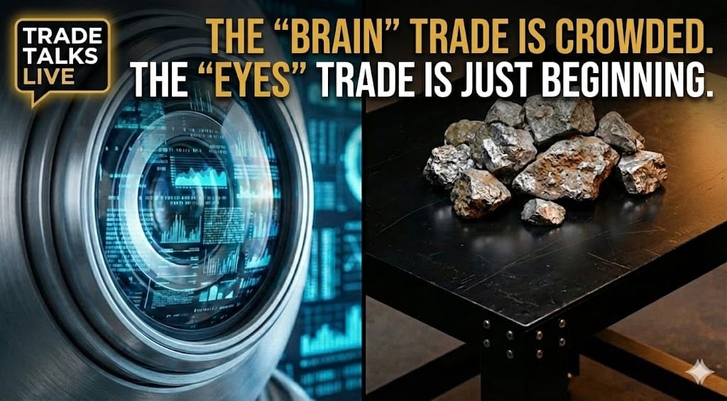 🥃📈 The "Brain" Trade Is Crowded. The "Eyes" Trade Is Just Beginning.