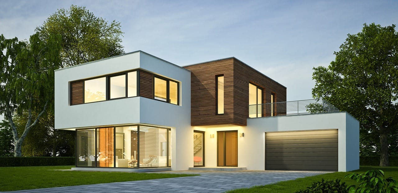 Why did the "box house" become a standard in Brazil?