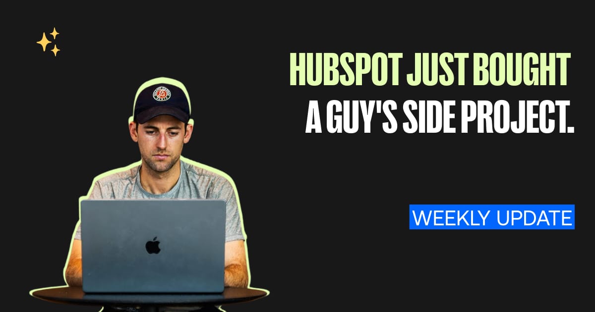 HubSpot Just Bought a Guy's Side Project. Here's Why.