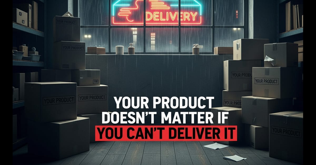 Your Product Doesn’t Matter If You Can’t Deliver It: Why Operations Win