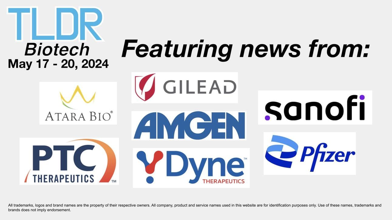 Biotech & Pharma Updates | May 17 - 20, 2024