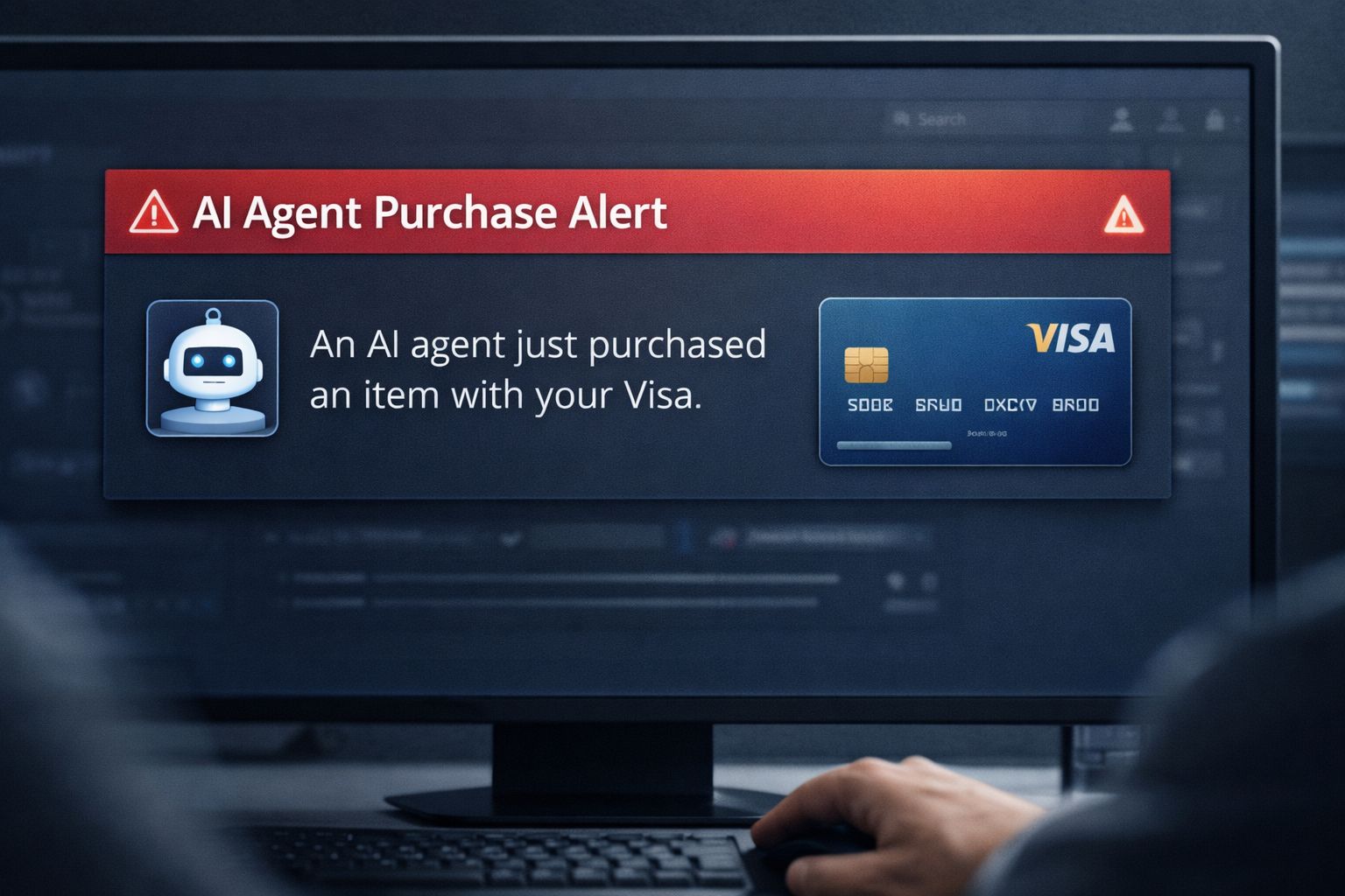 An AI agent just bought something with your Visa