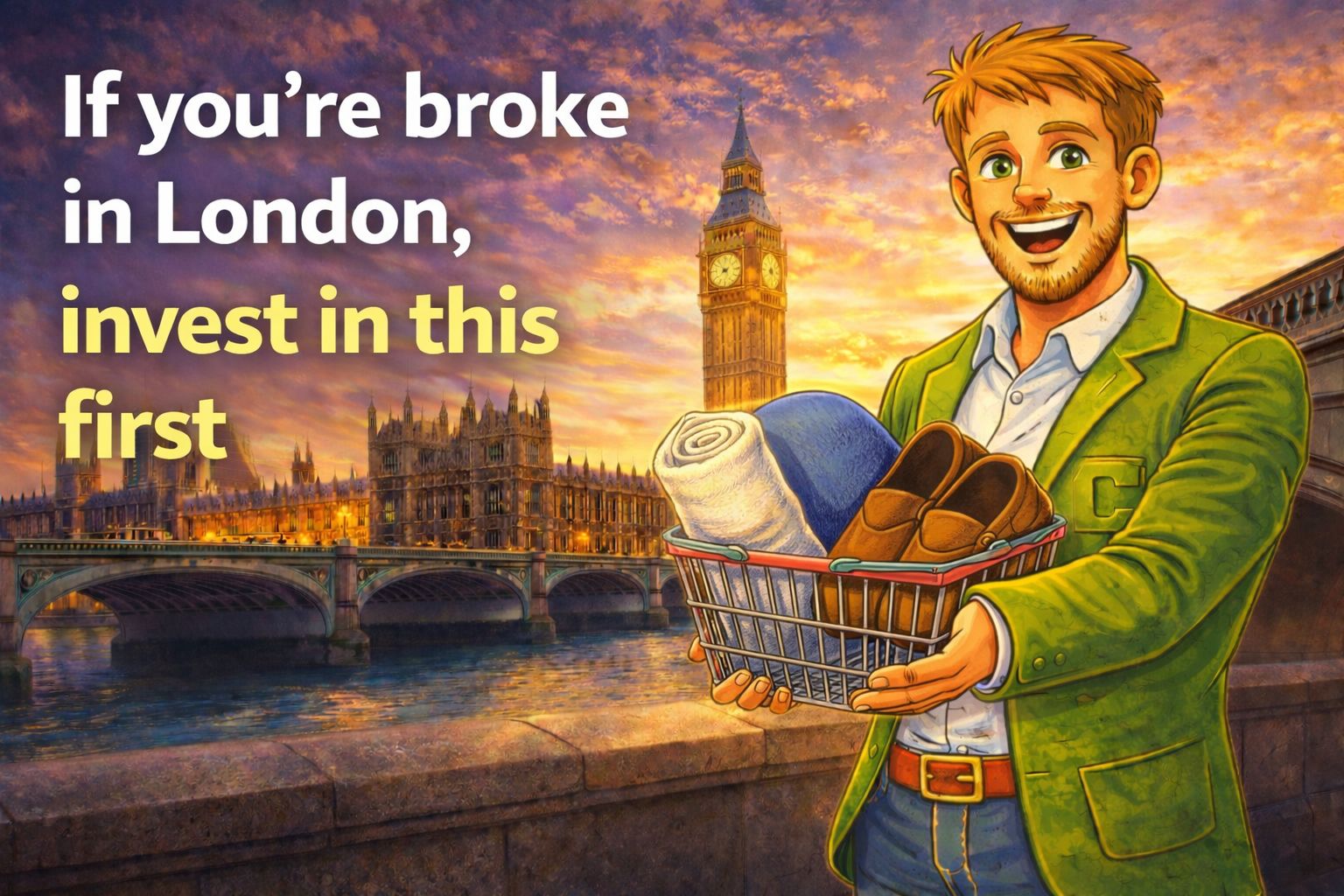 If you’re broke in London, invest in this first