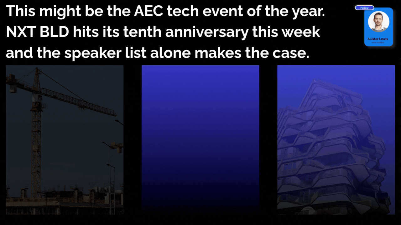 Ten years of NXT BLD and the industry still has a lot to prove.