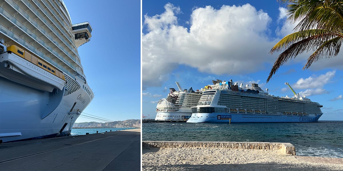 Royal Caribbean Odyssey vs Oasis: ports & cruise experience