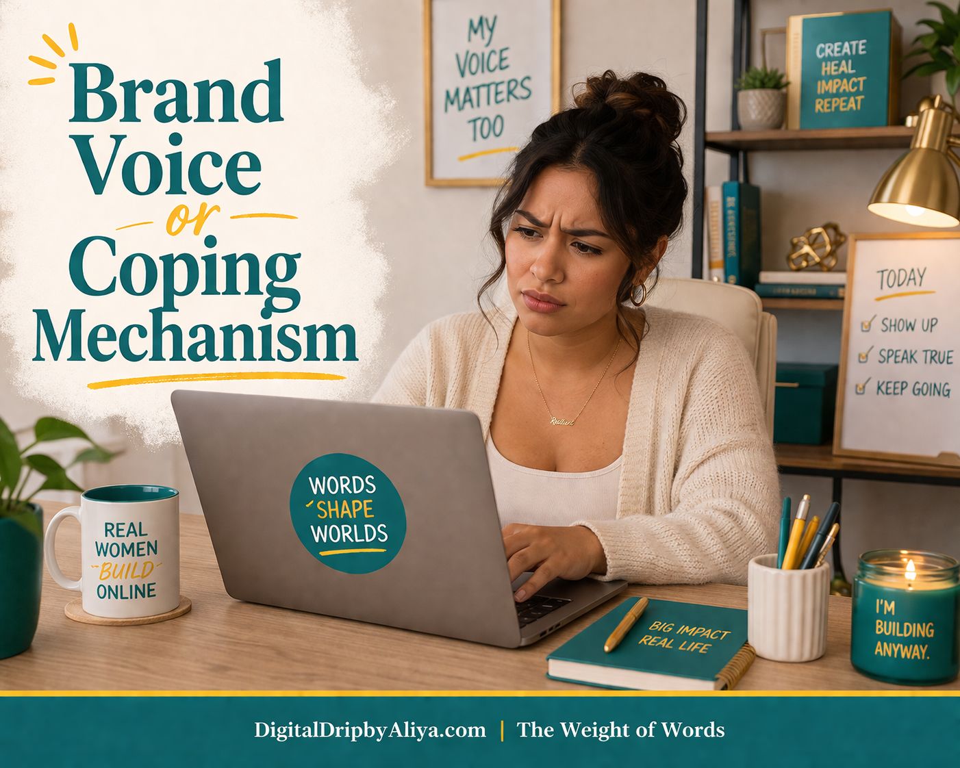 The Difference Between a Brand Voice & a Coping Mechanism