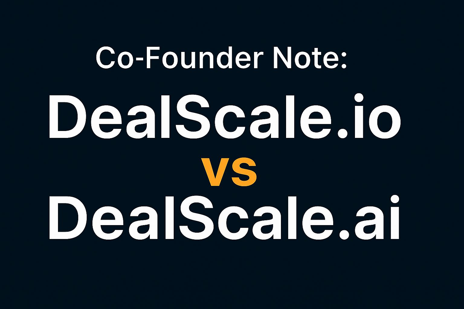 🚨 How to Spot Domain Impersonators (and Why Real Deal Scale dealscale.io Is the Real Deal)