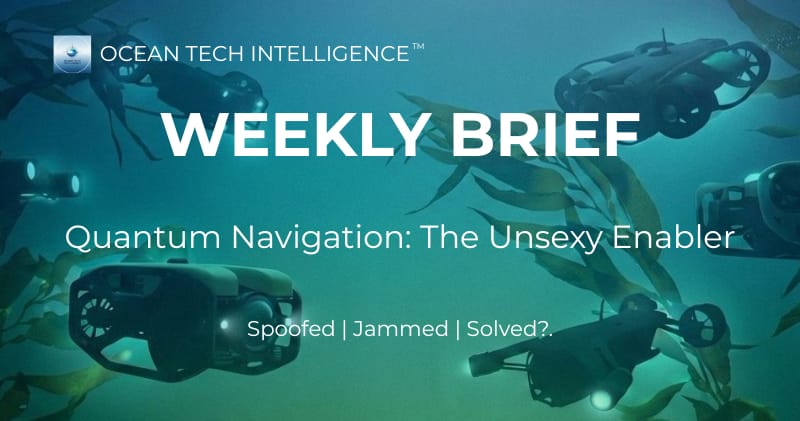 Quantum Navigation: The Unsexy Enabler