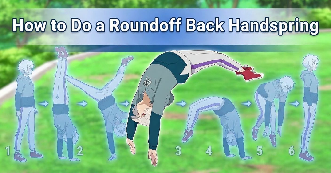 How to Do a Roundoff Back Handspring