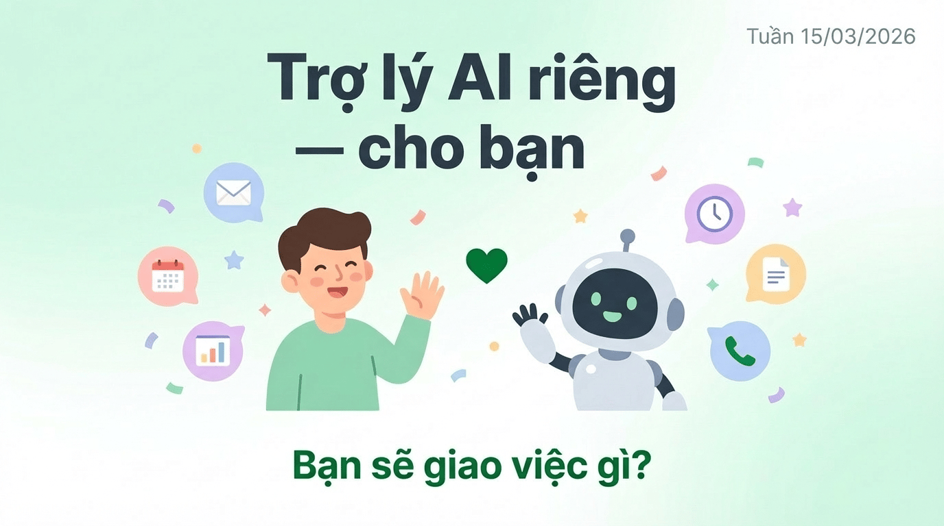AI 24h | 🔥 Ngày mai bạn có trợ lý AI riêng — Bạn sẽ giao việc gì?