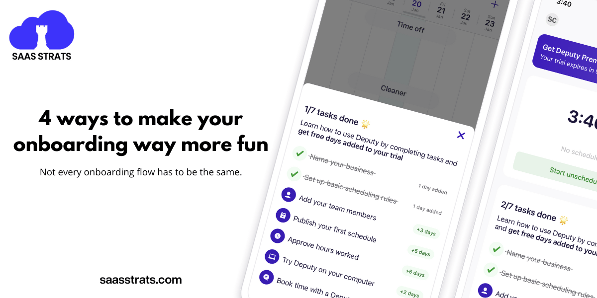 🎢 4 ways to make your onboarding way more fun