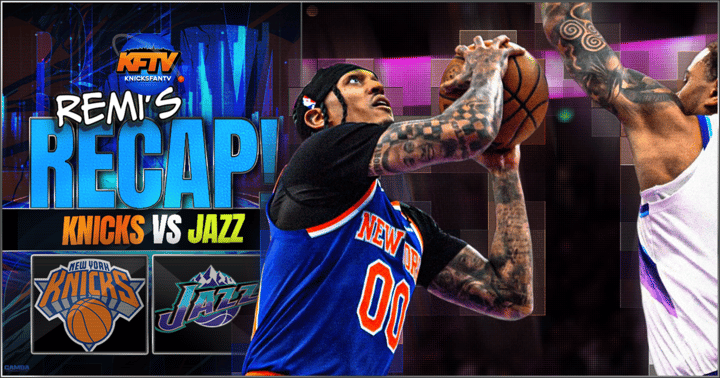 New York Knicks defeat the Utah Jazz 134-117: A second-unit pick me up