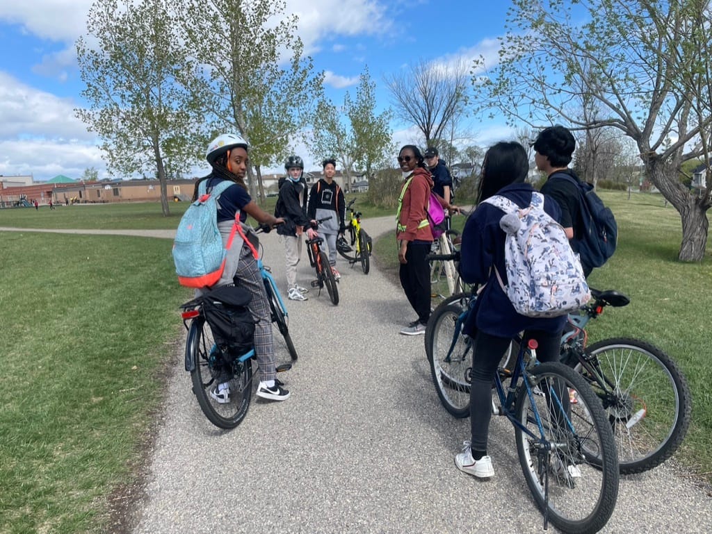 Bike to school: Youth En Route encourages Calgary students to keep riding