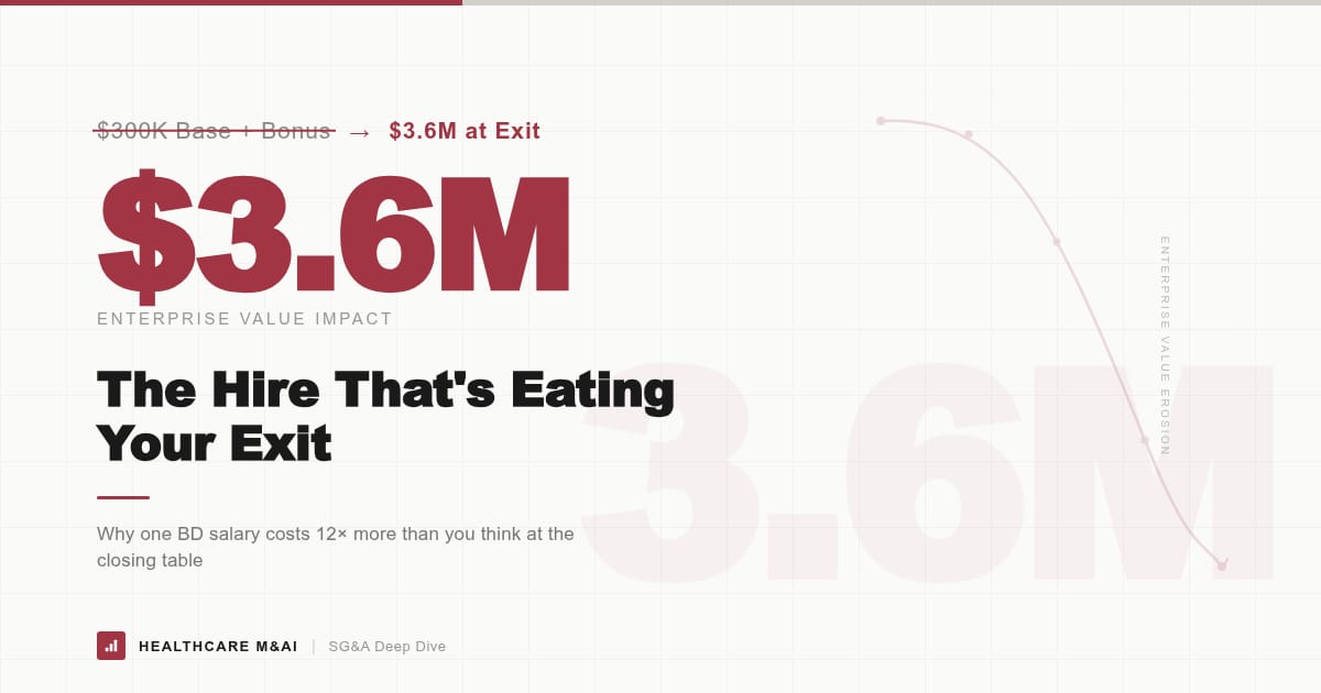 The Hire That's Eating Your Exit