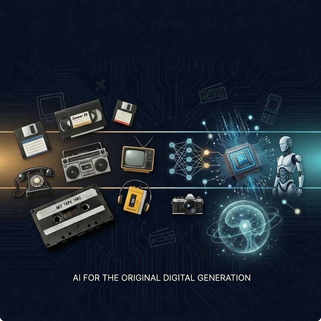 You survived dial-up. You can figure out AI. (Start here.)