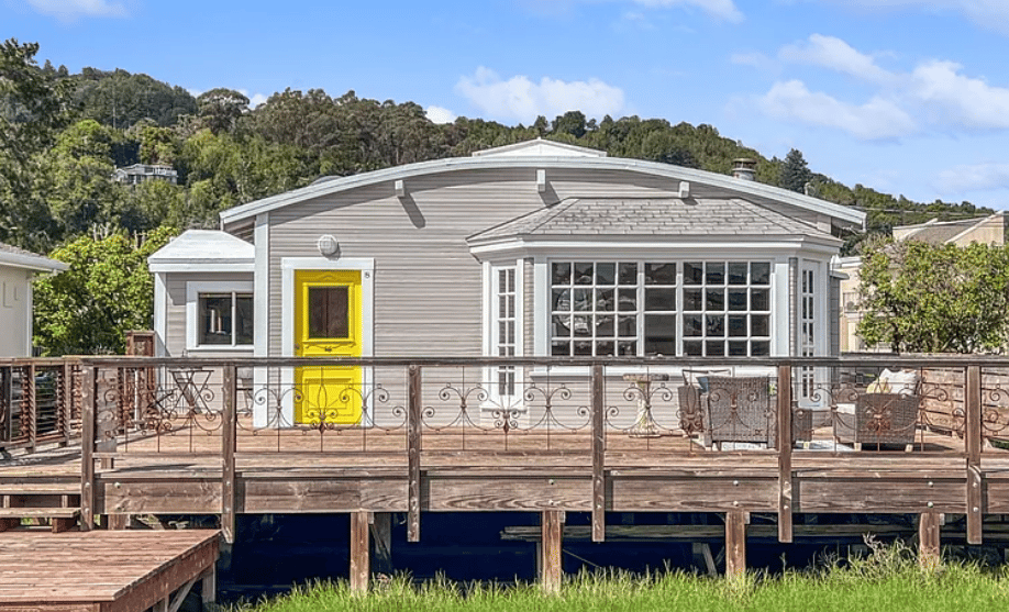 Summering on a Floating Ark on Corte Madera Creek
