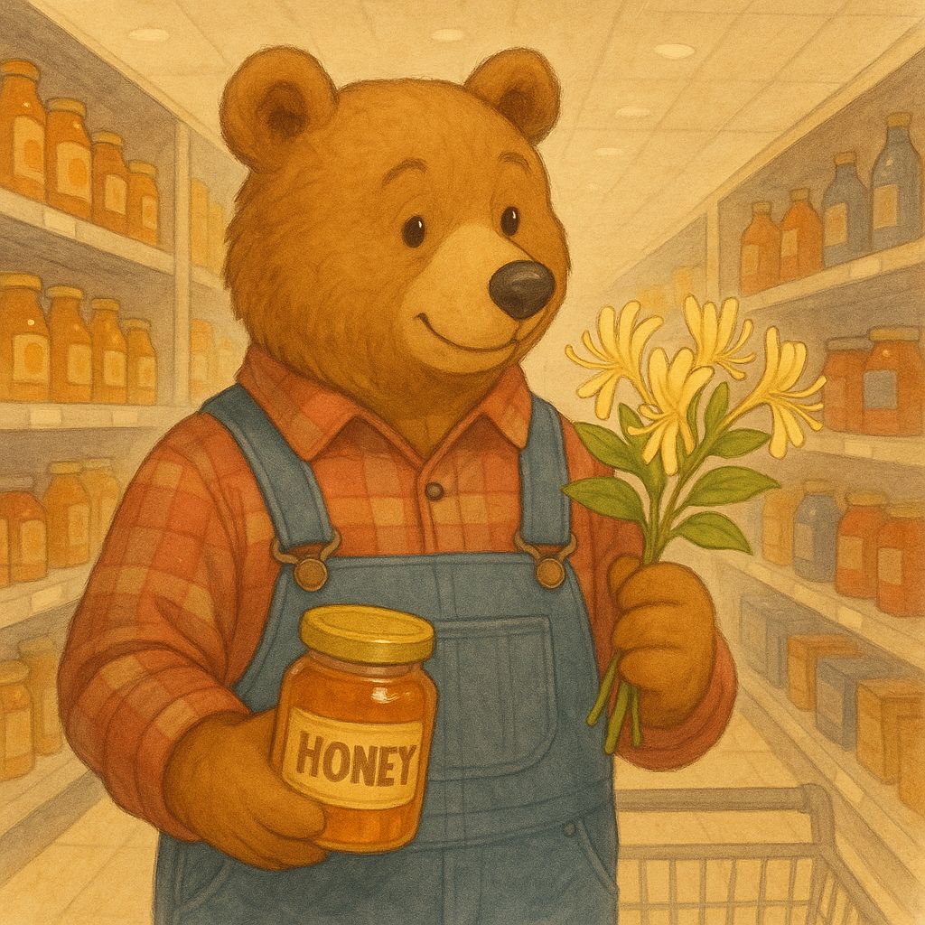 Who put the “honey” in honeysuckle?