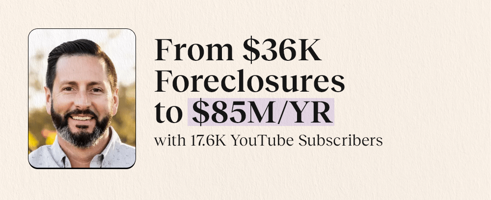 🧱 The YouTube Playbook For Realtors: From $36K Foreclosures to $85M/YR: Behind Juan Alcala's Local YouTube