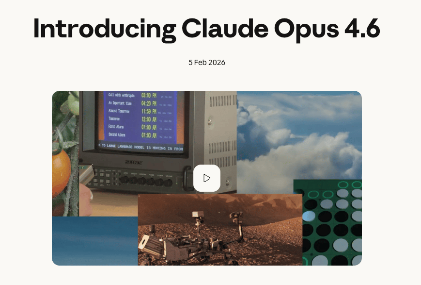 Claude Opus 4.6 julkaistu: Paras koodausmalli, jonka olemme testanneet