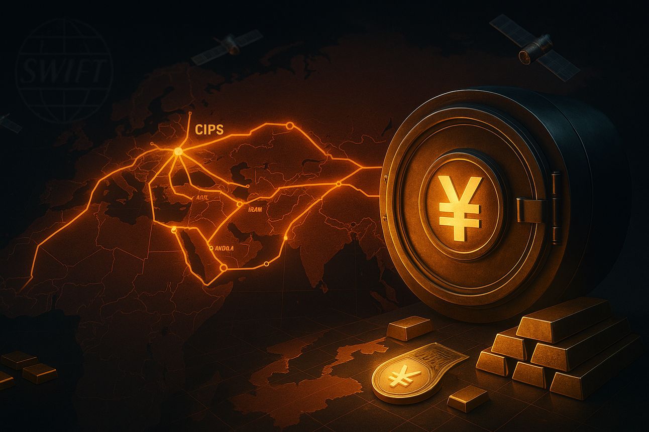 China lanza su sistema de pagos global con respaldo en oro: ¿fin del dominio del SWIFT?