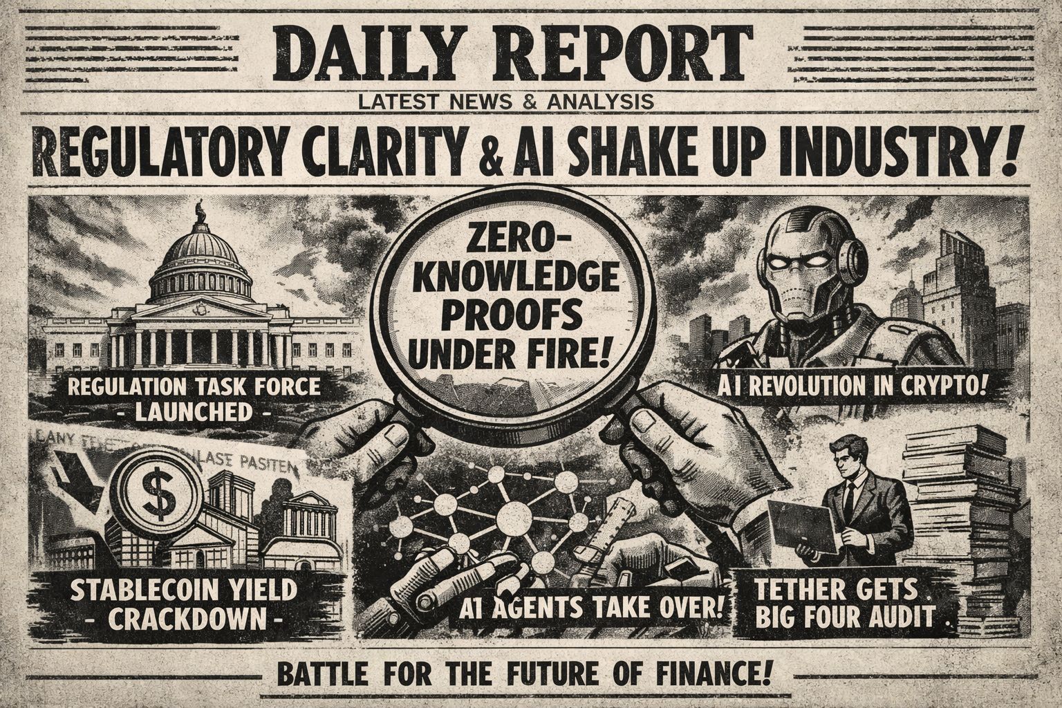 Who wins the race: regulatory clarity or AI agents?