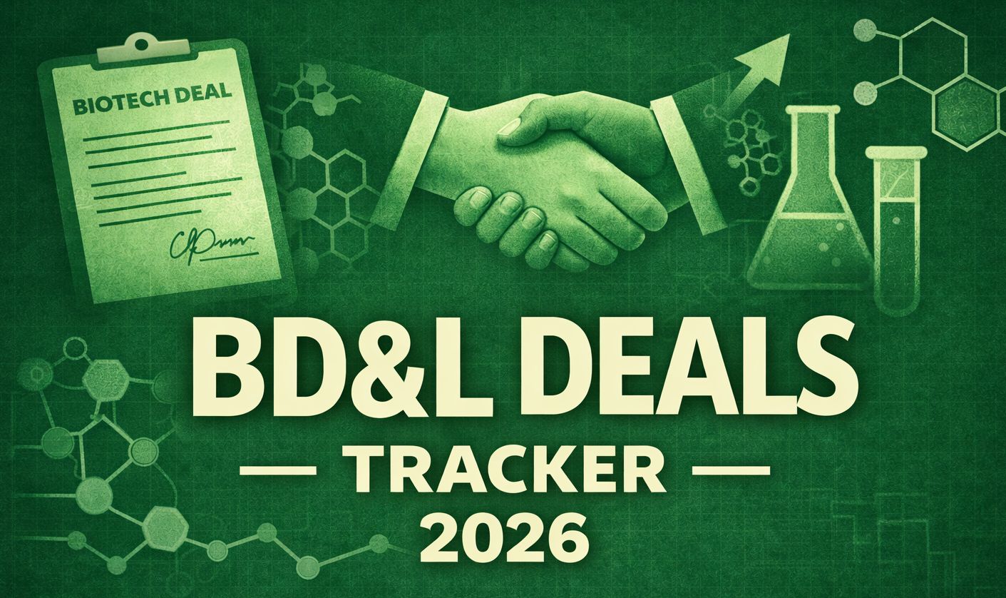 Biotech BD&L Deal Tracker 2026: Upfronts, Milestones + Royalties