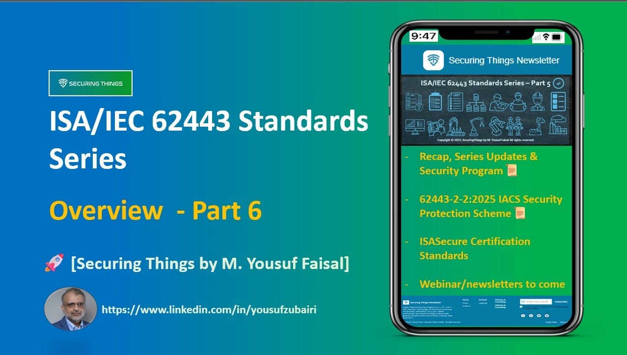 ISA/IEC 62443 Standards - Part 6