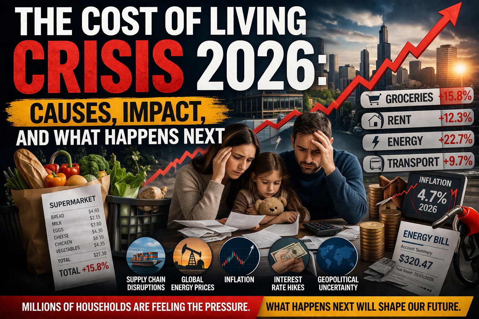 The Cost of Living Crisis 2026: Causes, Impact, and What Happens Next