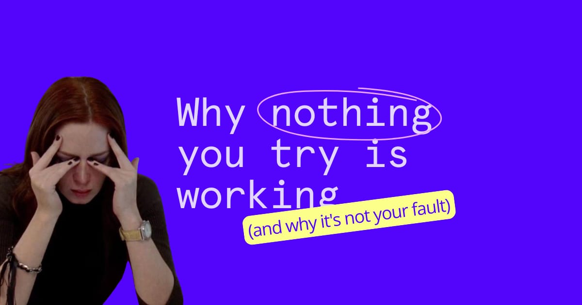 you can't brief what you haven't defined